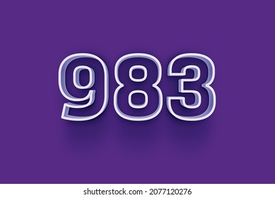 36 Number 983 Images, Stock Photos & Vectors | Shutterstock