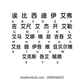 chinese alphabet images stock photos vectors shutterstock