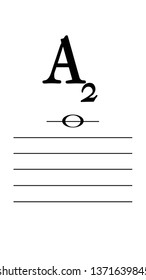 A2 note, basic three octaves violin range educational mobile wallpapers