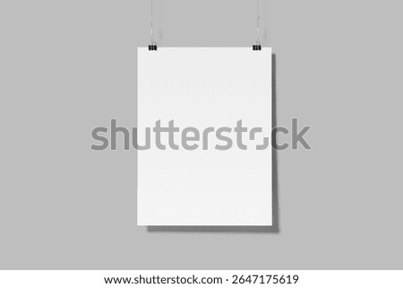 A3 Poster Blank Mock Up