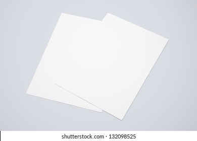 A4 Blank Paper Stack Isolated