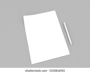 74,646 Paper And Pen Mockup Images, Stock Photos & Vectors | Shutterstock