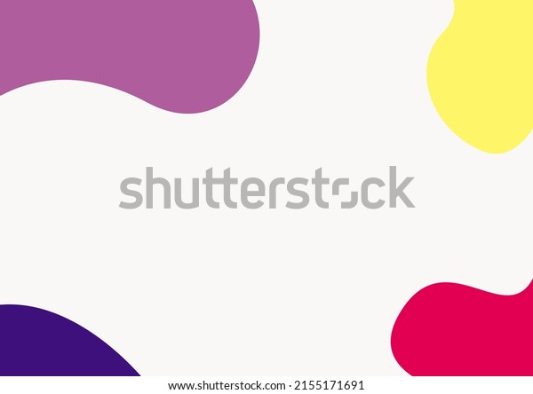 A4 Size Landscape Background Design Stock Illustration 2155171691