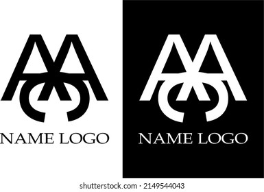 AAC LOGO BLACK AND WHITE