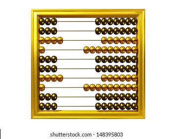 Abacus In Gold