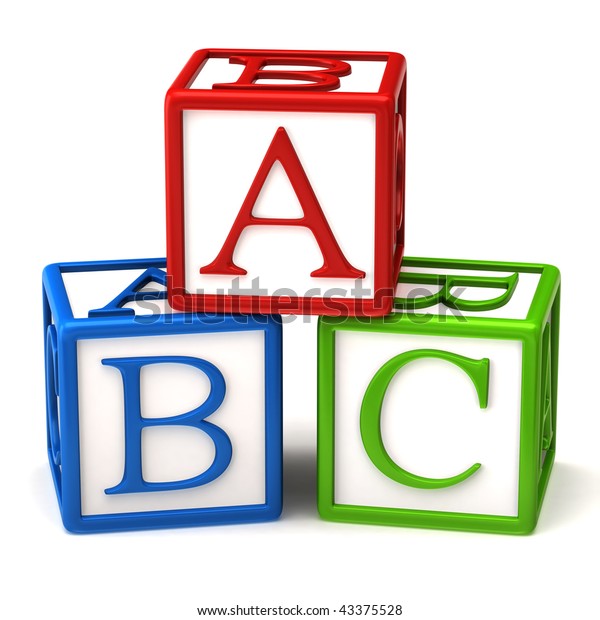 Abc Blocks Stock Illustration 43375528 | Shutterstock