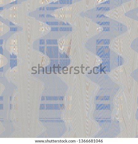 Abnormal abstract pattern and abnormal decor watercolor artwork.