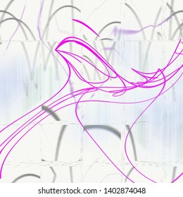 Abnormal abstract pattern and interesting template design artwork.