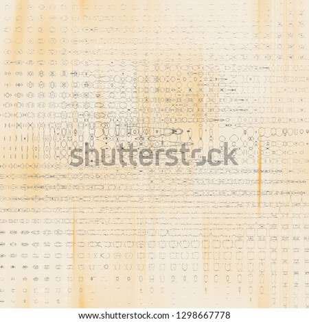 Abnormal background and interesting abstract texture pattern design artwork.