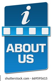 About Us Blue Separator Vertical 