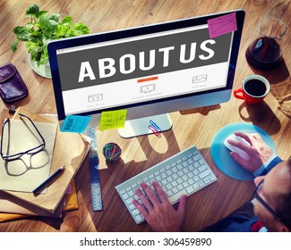 About Us Support Question Service Assistance Concept