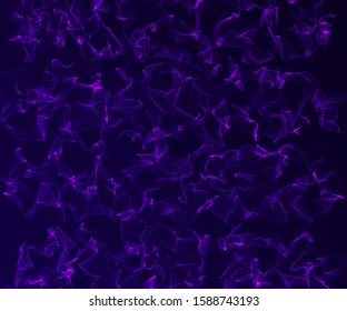 Absract Background Violet Smoke Stock Illustration 1588743193 ...