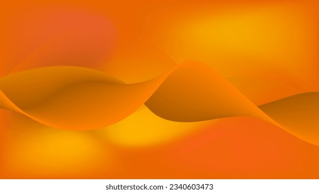 abstact gradient background vector orange