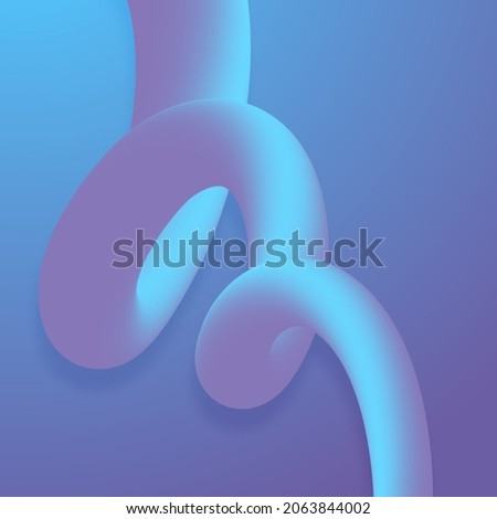 Abstarct 3D Gradient Liquid for Background and template