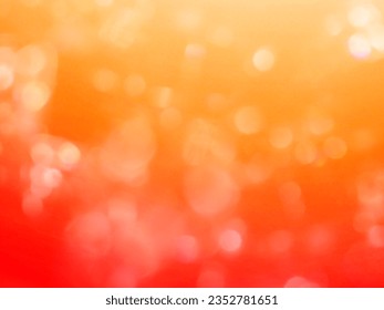 Colorful​ orange​ boken​ back​ground​ image​, abstract, for​ Graphics​