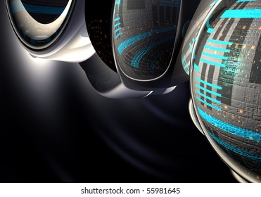 Abstract 3D Background Design