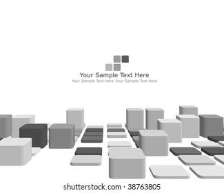 Abstract 3d checked  business background for use in web design