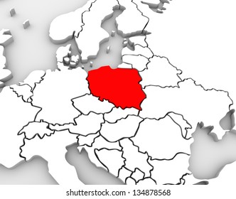644 Central eastern europe map Images, Stock Photos & Vectors ...