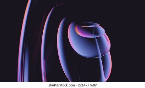 holographic  glass background