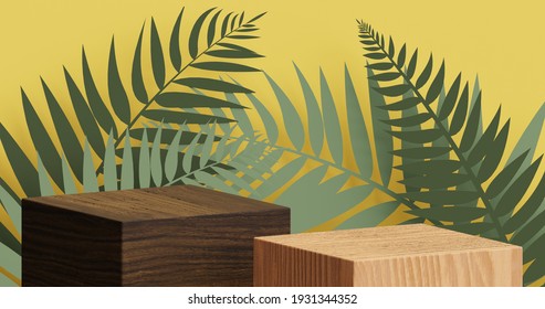 Abstract 3d render, Mock up podium for product presentation, abstract minimal concept, Showcase, geometric background, Product Presentation