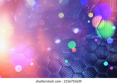 Abstract 3d rendering geometric hexagonal patterned background illustration.