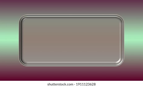 An Abstract 3d Rounded Rectangle Shape Background Image.