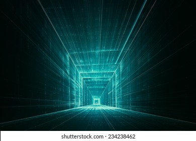 Abstract 3D Tunnel