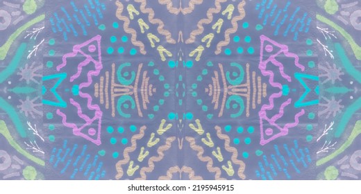 Abstract African Women. Multicolored Aztec Lace Pattern. Rainbow Latin America Design. Hipster Seamless Pattern. Rainbow Background. Aztec Designs.