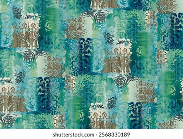 abstract allover seamless background pattern, geometric seamless patterns, digital print abstract geometry, allover tessellation design, modern digital textile patterns, minimalist geometric motifs 