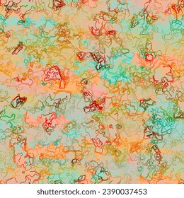 abstract allover Seamless pattern