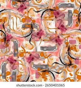 abstract allover seamless pattern  wallpaper with stylist shibori tie-die texture maskin for graphic and digital textile printing card design cover saree suit kurti parda chader banner sstkbackgrounds