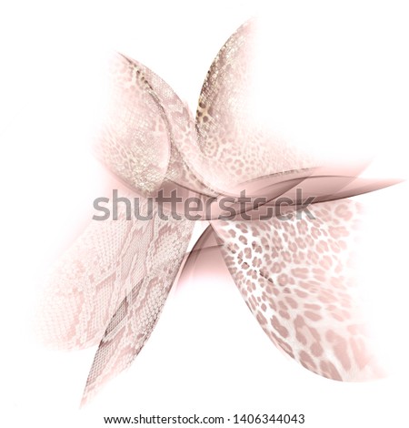 Abstract animals print effects, leopard texture, snake texture