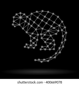 Abstract ape