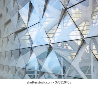 Abstract architectural detail