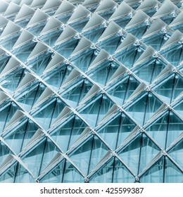 abstract architectural pattern 3d illustration