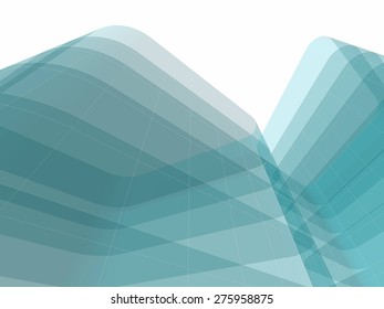 abstract architecture building