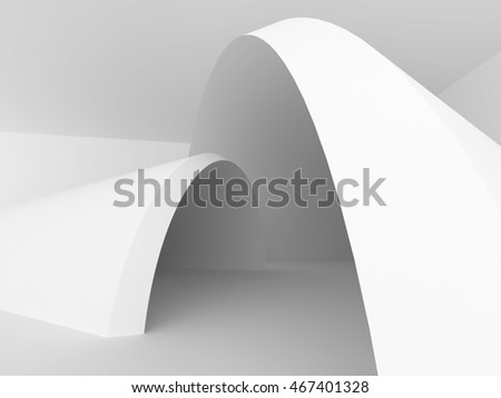 Abstract Architecture Construction Wallpaper Background. 3d render illustration