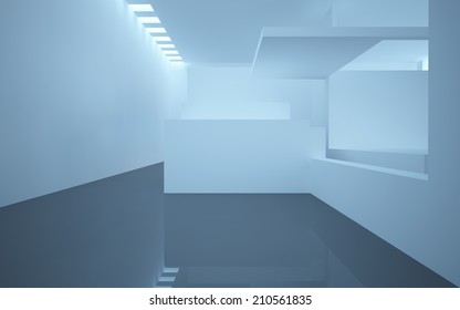 Abstract Architecture Interior Stock Illustration 210561835 | Shutterstock