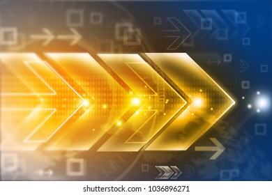 Abstract Arrow Background	