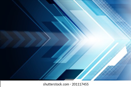 Abstract arrows background		