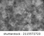 Abstract art background dark gray colors. Watercolor painting on canvas with grey gradient. Fragment of artwork on paper with thunder clouds and smoke pattern. Texture backdrop, macro.