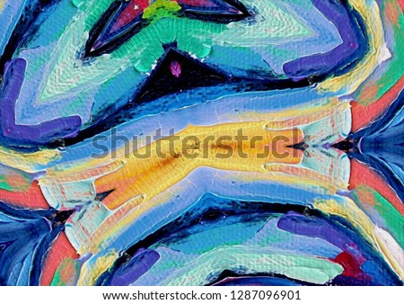 Abstract art background. Hand-painted background