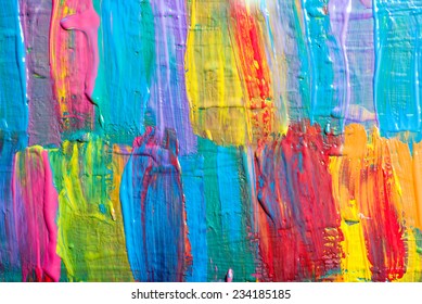 Abstract Art Background Handpainted Background Self Stock Illustration ...