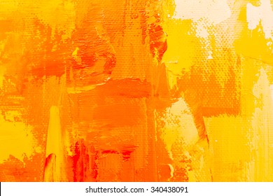 Abstract Art  Background. Oil Painting On Canvas. Color Texture. Fragment Of Artwork. Spots Of Oil Paint. Brushstrokes Of Paint. Modern Art. Contemporary Art. Colorful Canvas. 