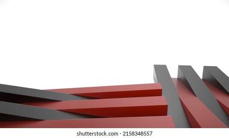 Abstract Art For Composition Empty Space 4k Background 3d Illustration Rendering