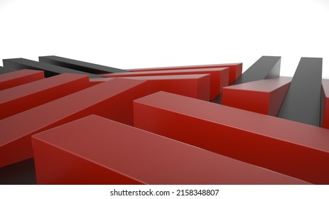 Abstract Art For Composition Empty Space 4k Background 3d Illustration Rendering