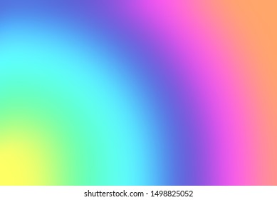 Abstract art fancy background  Rainbow pattern blur background 
