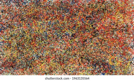 Abstract Art - Inspired By Jackson Pollock