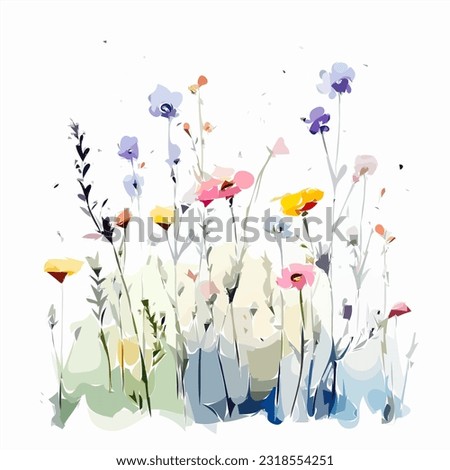 Similar – Image, Stock Photo Flowers Background Style