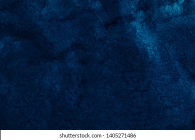 Abstract art texture background. Night sky design. Beautiful navy blue paint with sparkling effect.